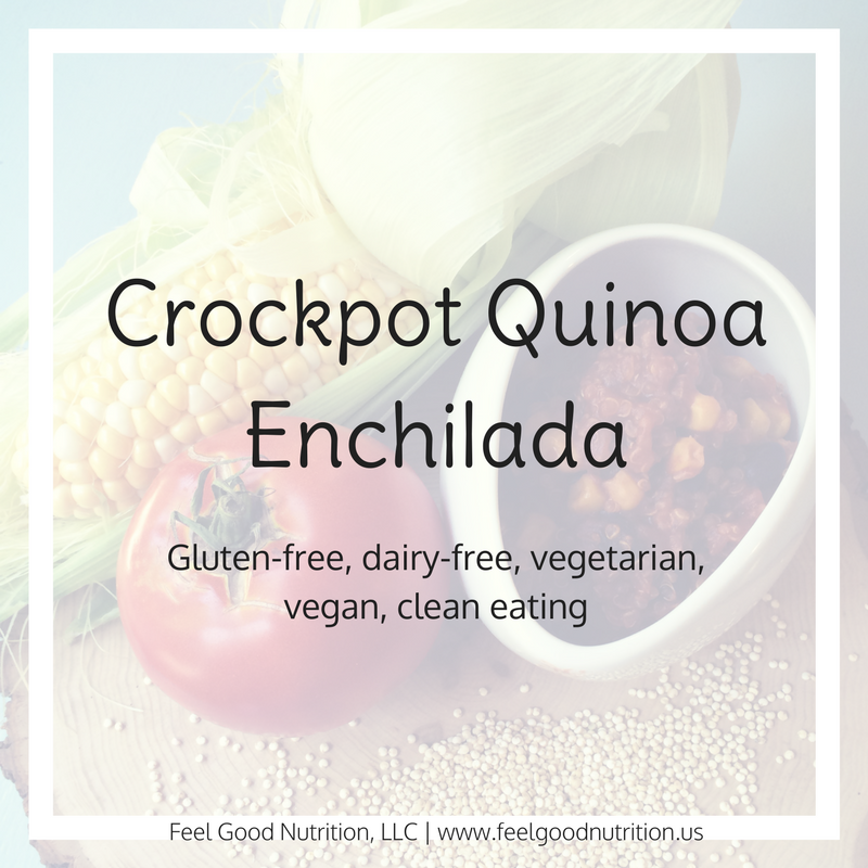 Crockpot Quinoa Enchilada