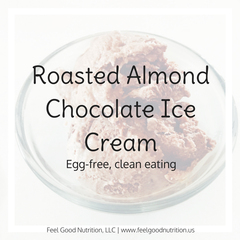 Roasted Almond Chocolate Ice Cream